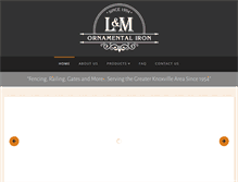 Tablet Screenshot of lmiron.com